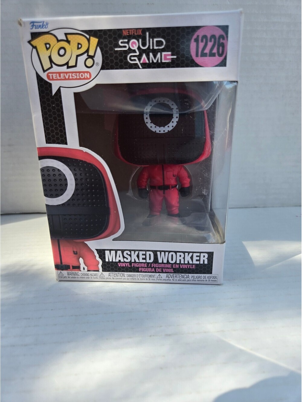 Funko Pop! Squid Game Masked Worker Vinyl Figure #1226